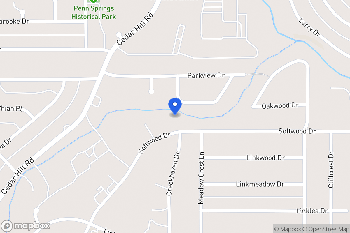 Map of 383 Softwood Dr