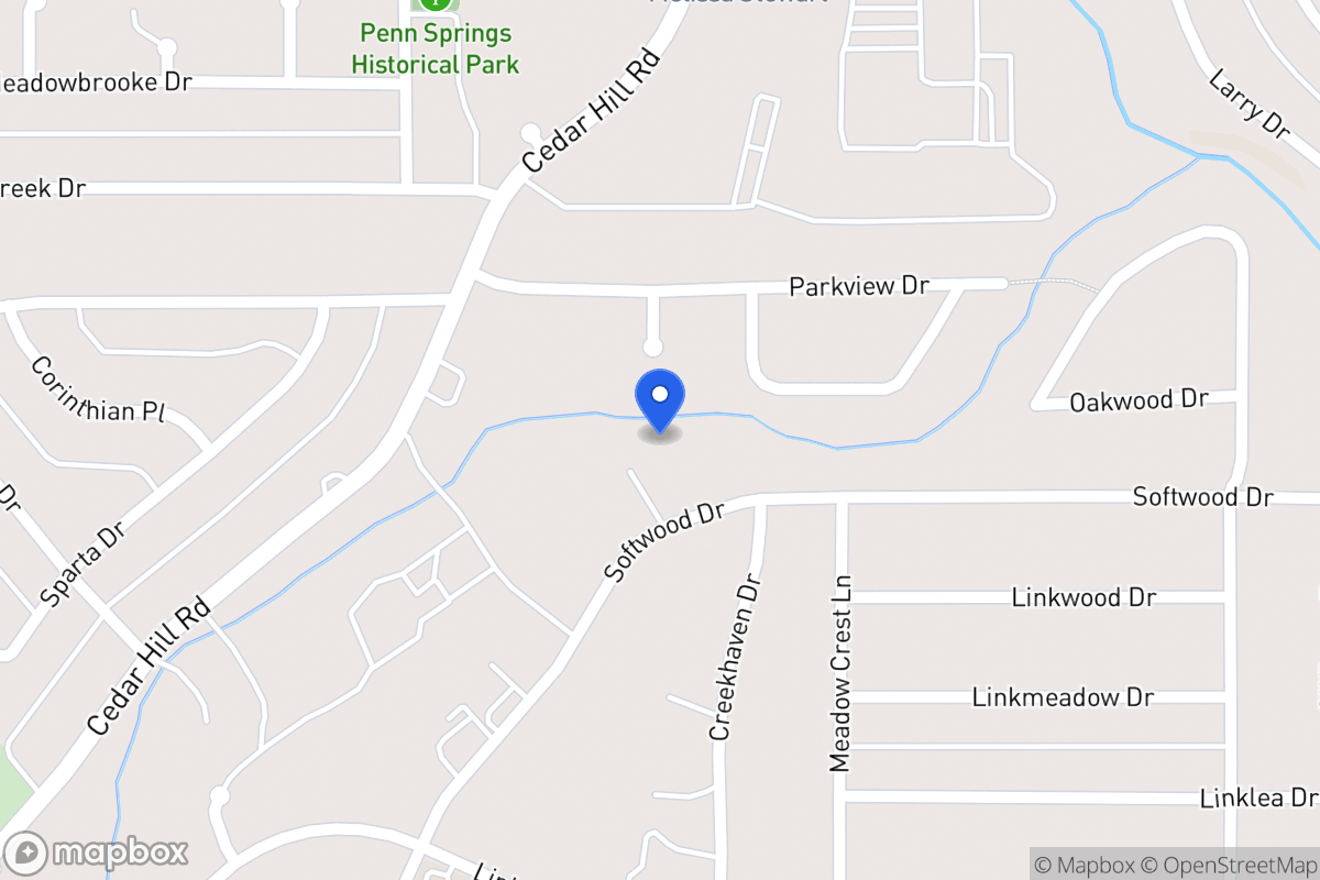 Map of 403 Softwood Dr