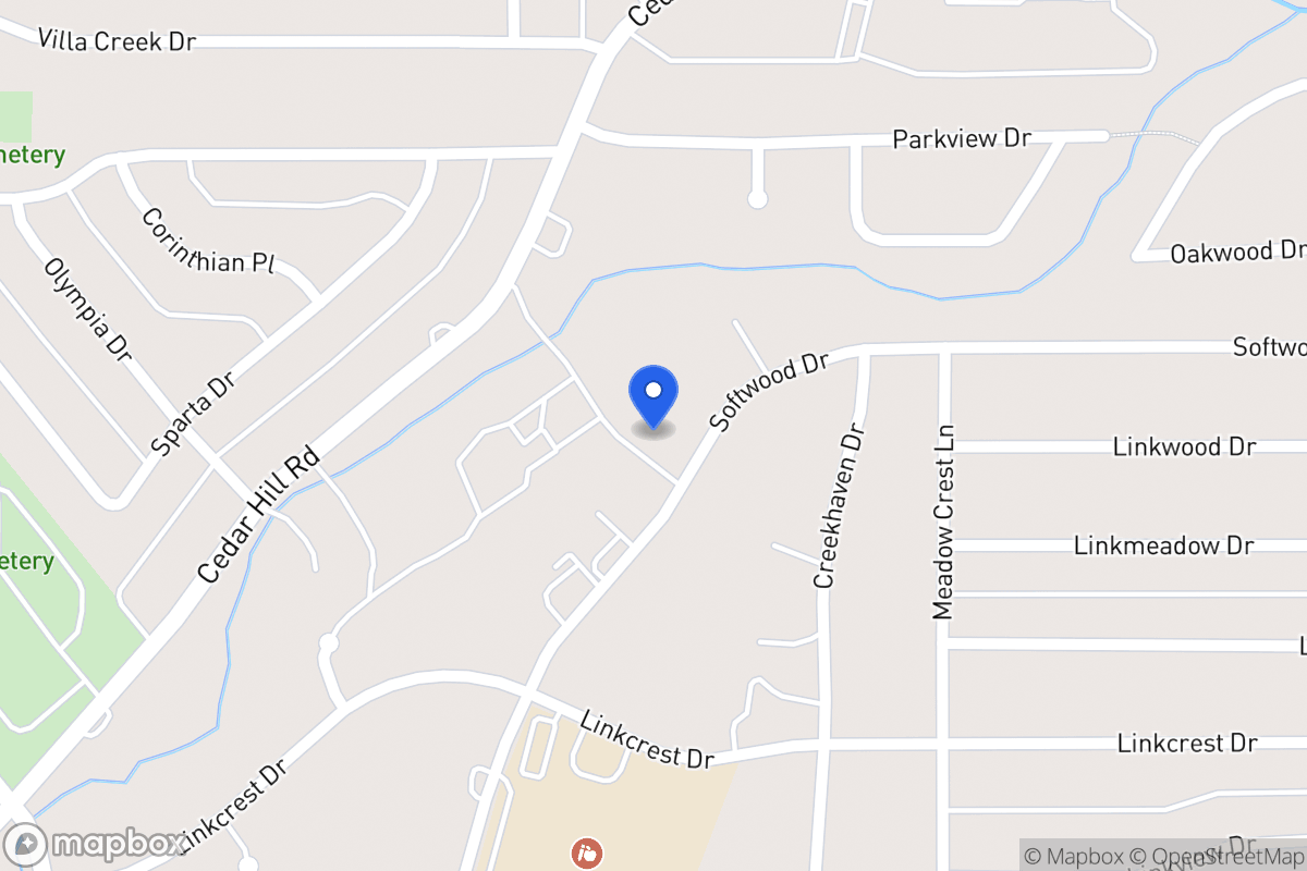 Map of 415 Softwood Dr