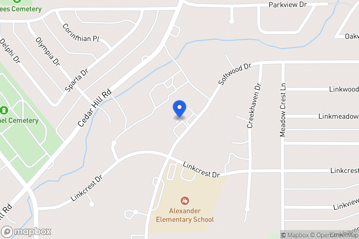 Map of 425 Softwood Dr
