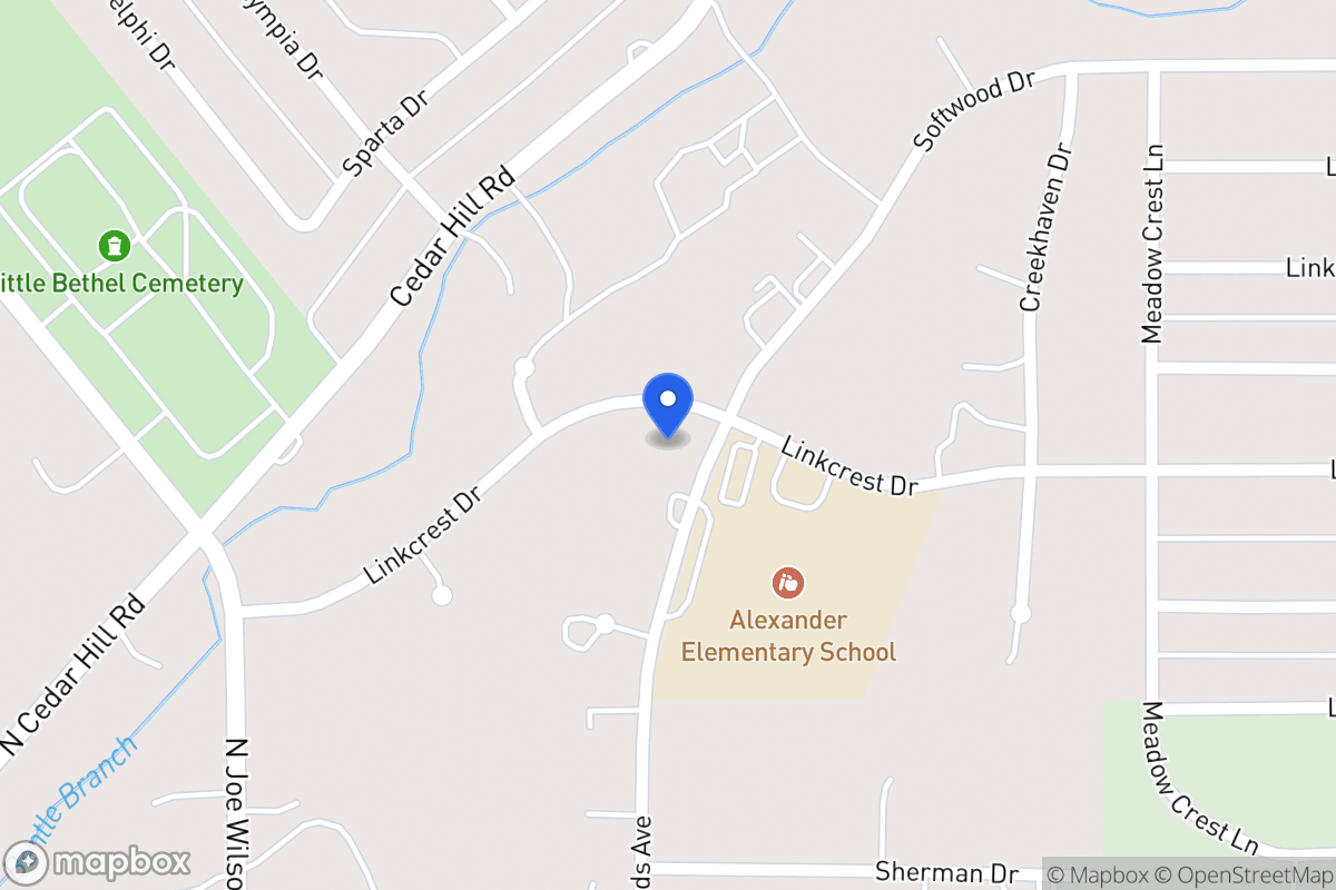 Map of 503 Softwood Dr