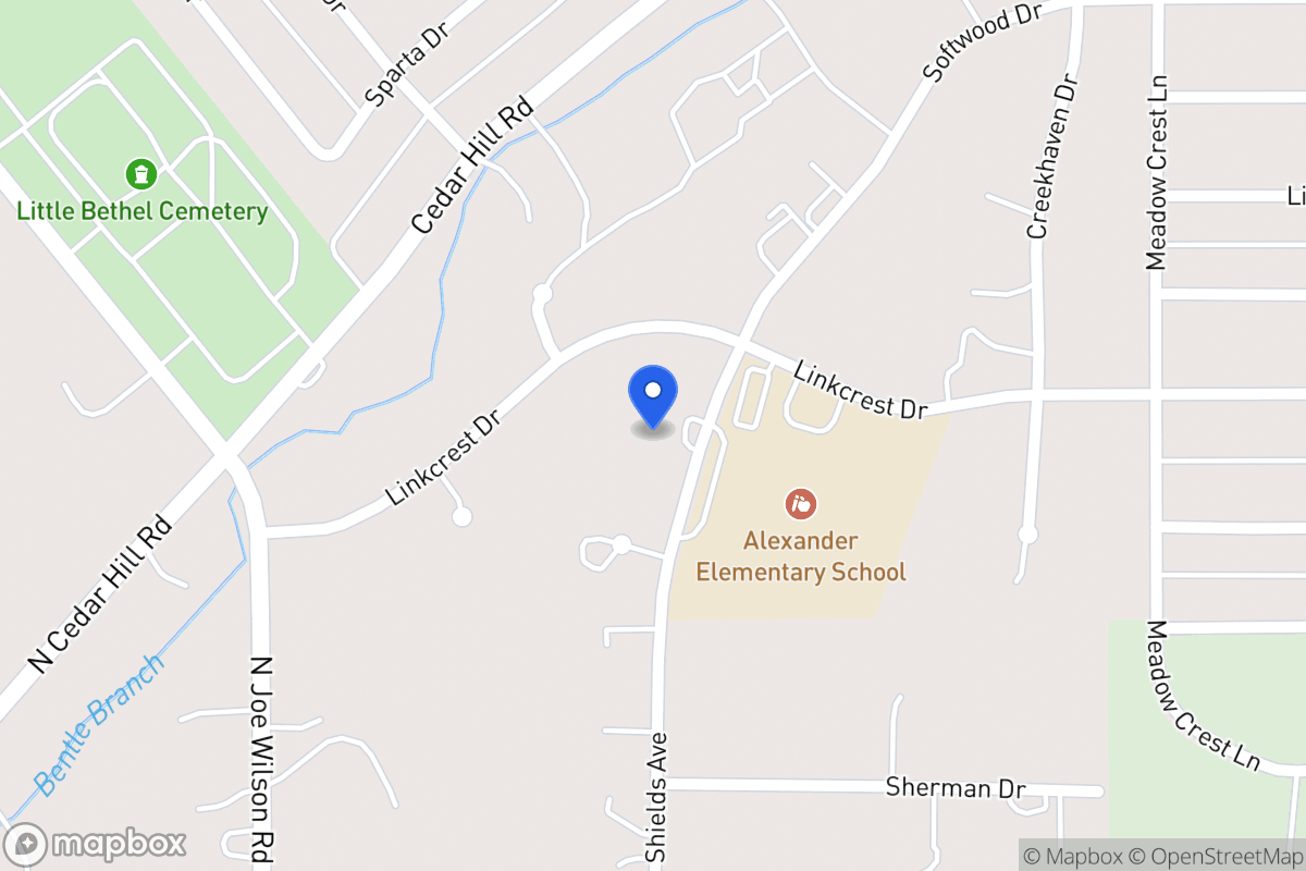 Map of 507 Softwood Dr