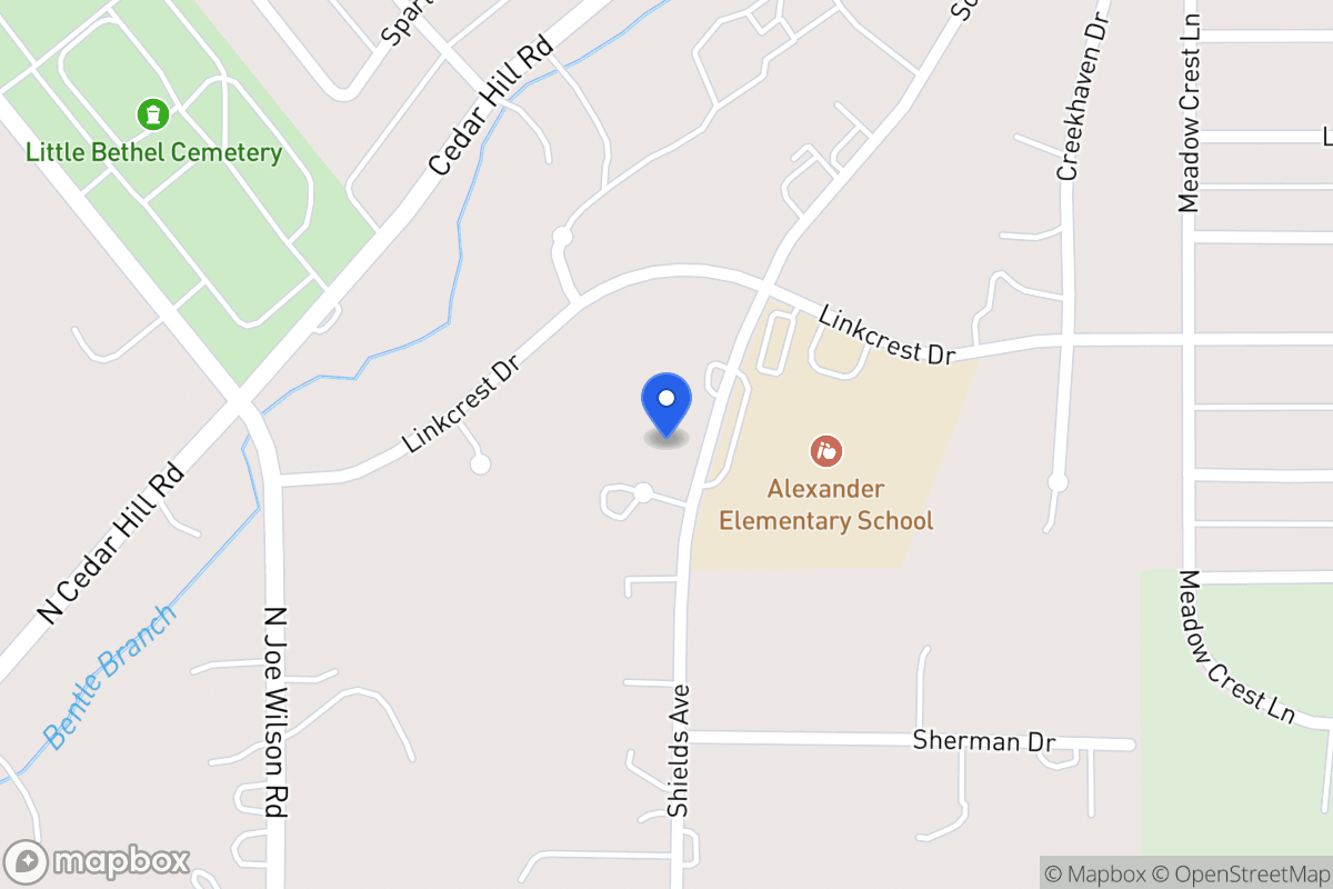Map of 511 Softwood Dr