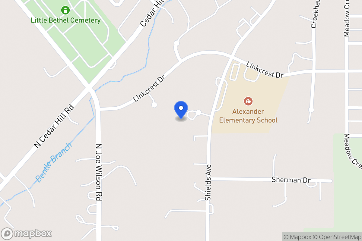 Map of 519 Softwood Dr