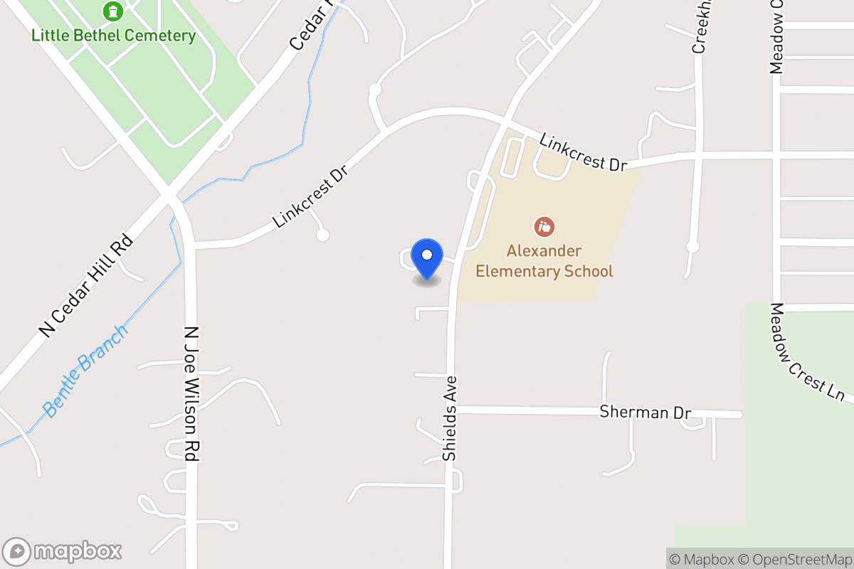 Map of 523 Softwood Dr