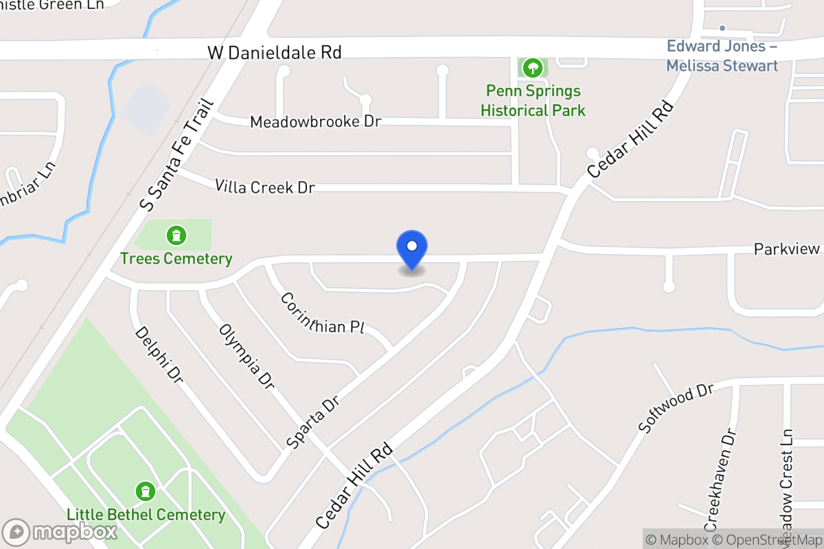 Map of 614 Athenia Way