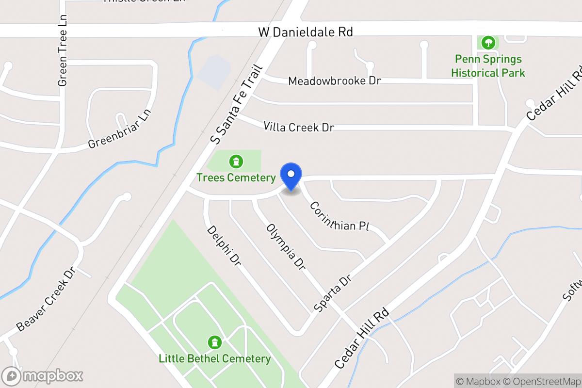 Map of 730 Corinthian Pl