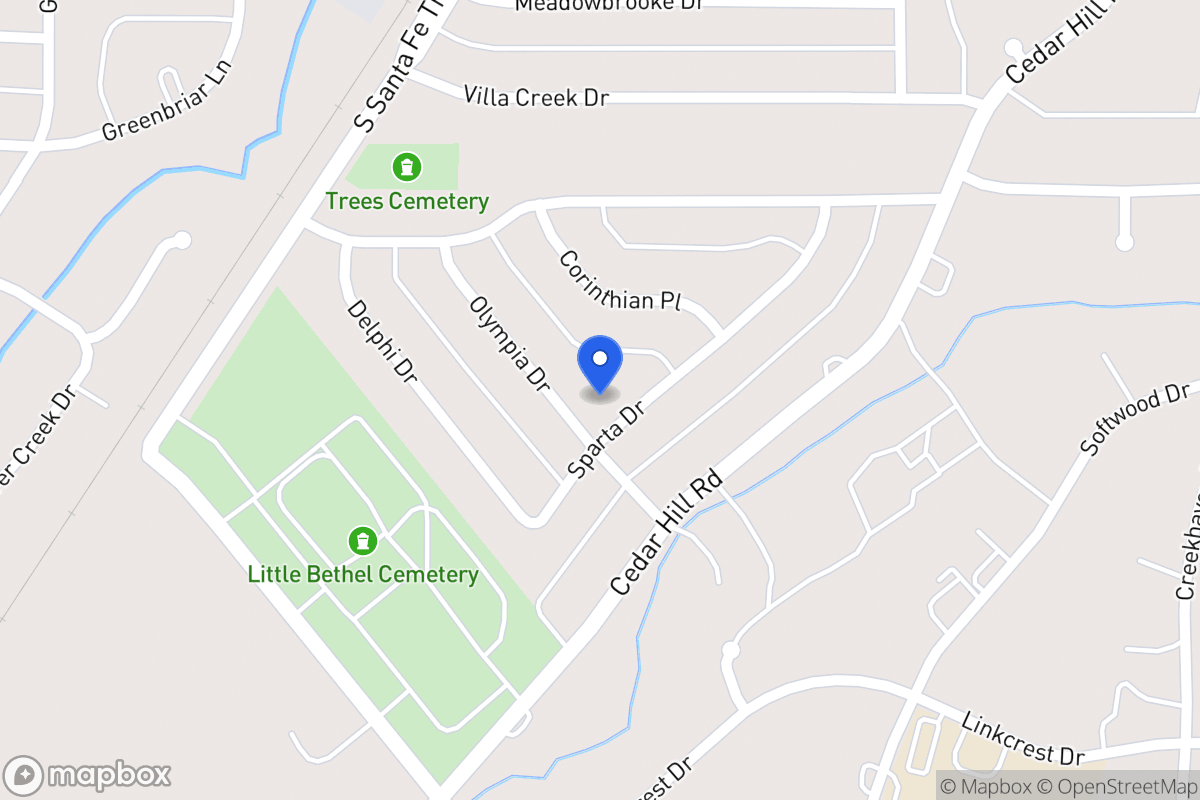 Map of 703 Olympia