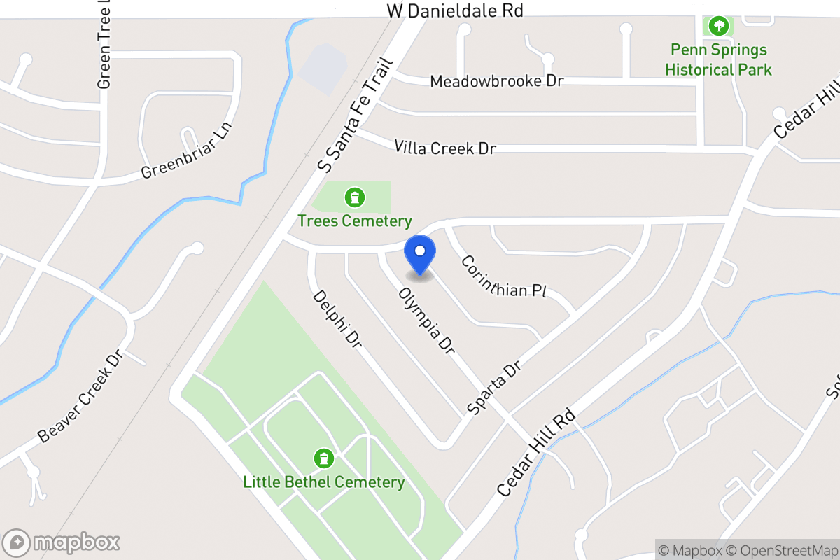 Map of 803 Olympia