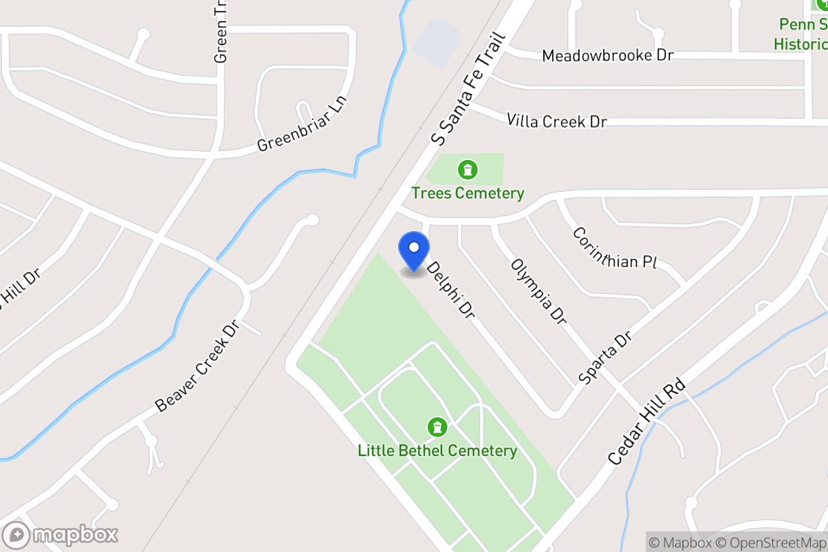 Map of 818 Delphi Dr