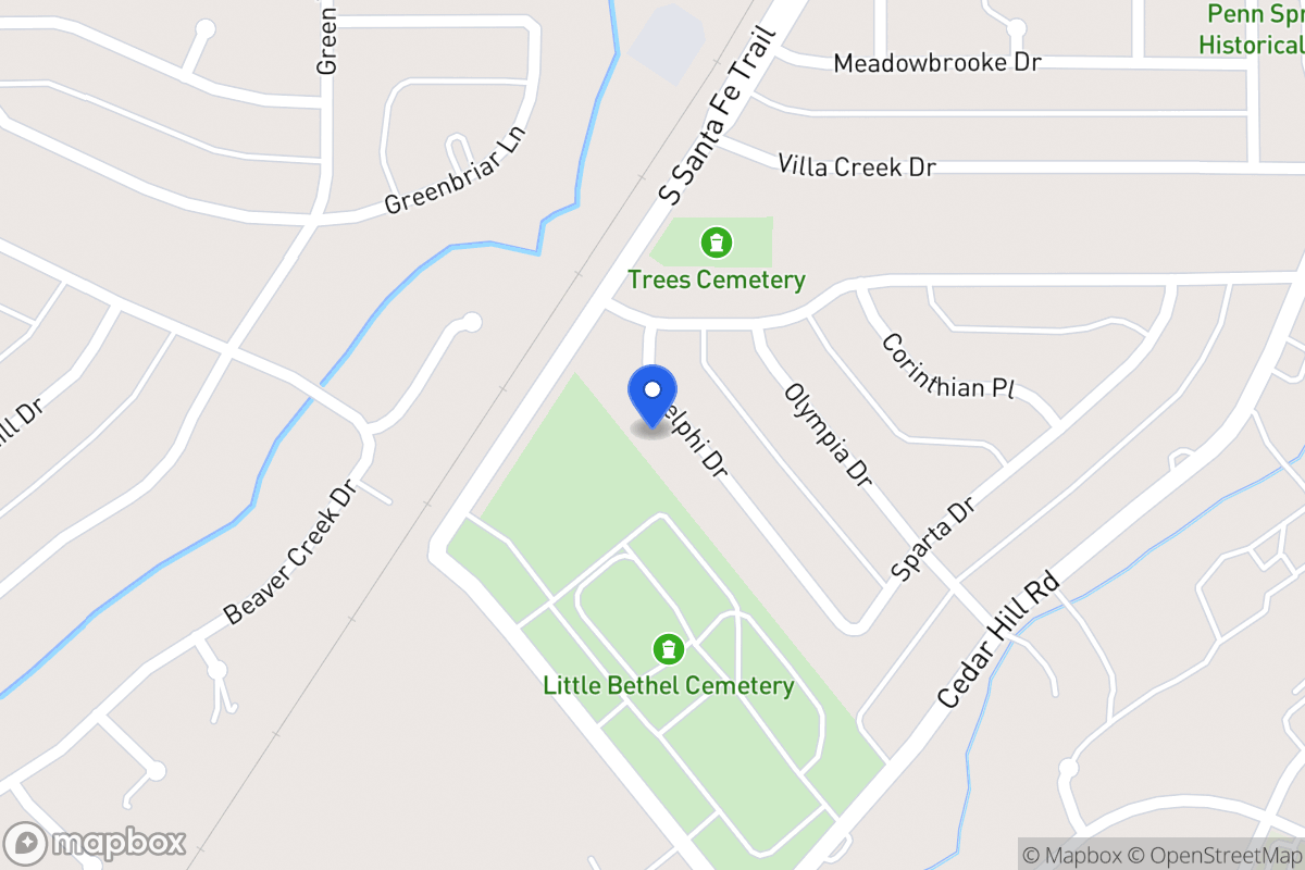 Map of 814 Delphi Dr