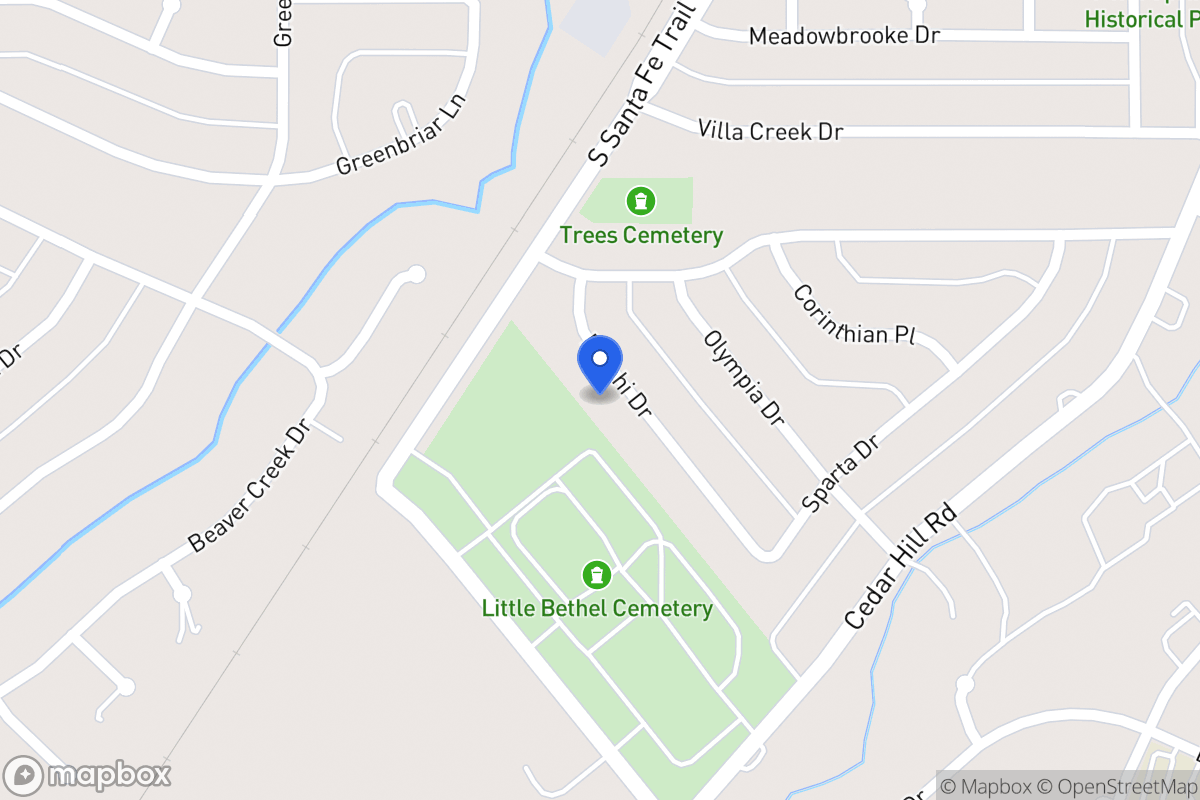 Map of 810 Delphi Dr