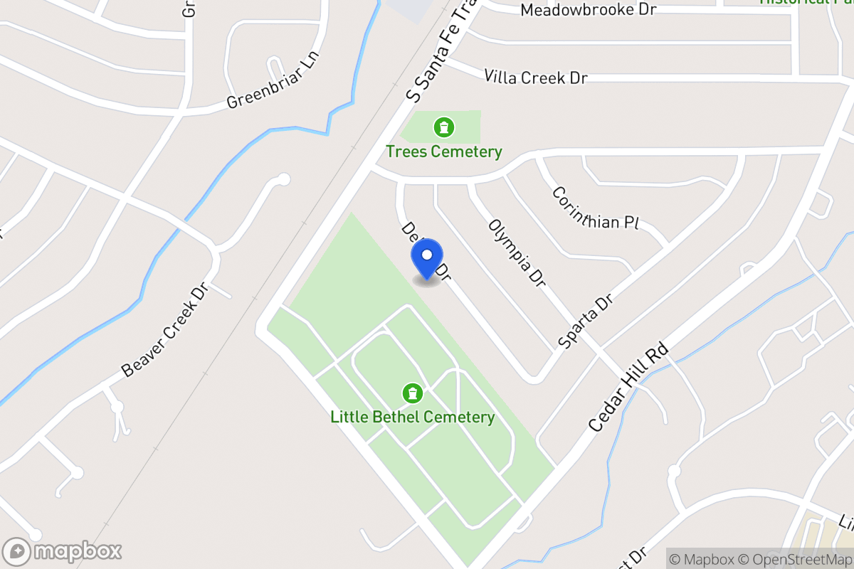 Map of 806 Delphi Dr