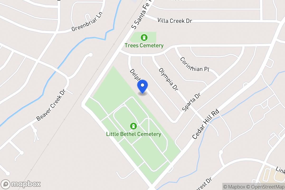 Map of 802 Delphi Dr