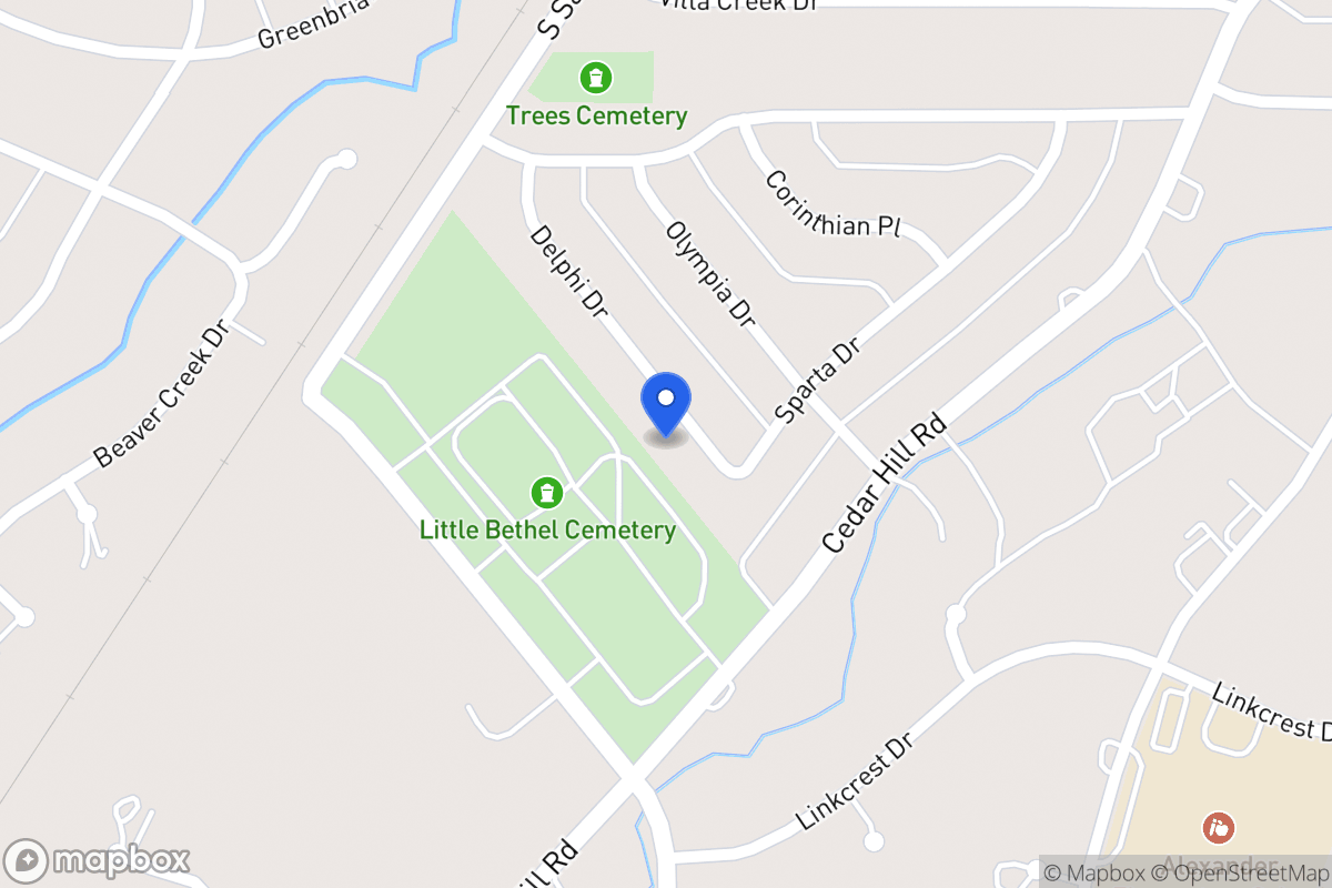 Map of 710 Delphi Dr