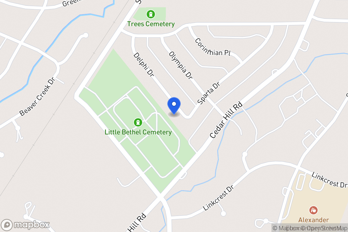Map of 706 Delphi Dr