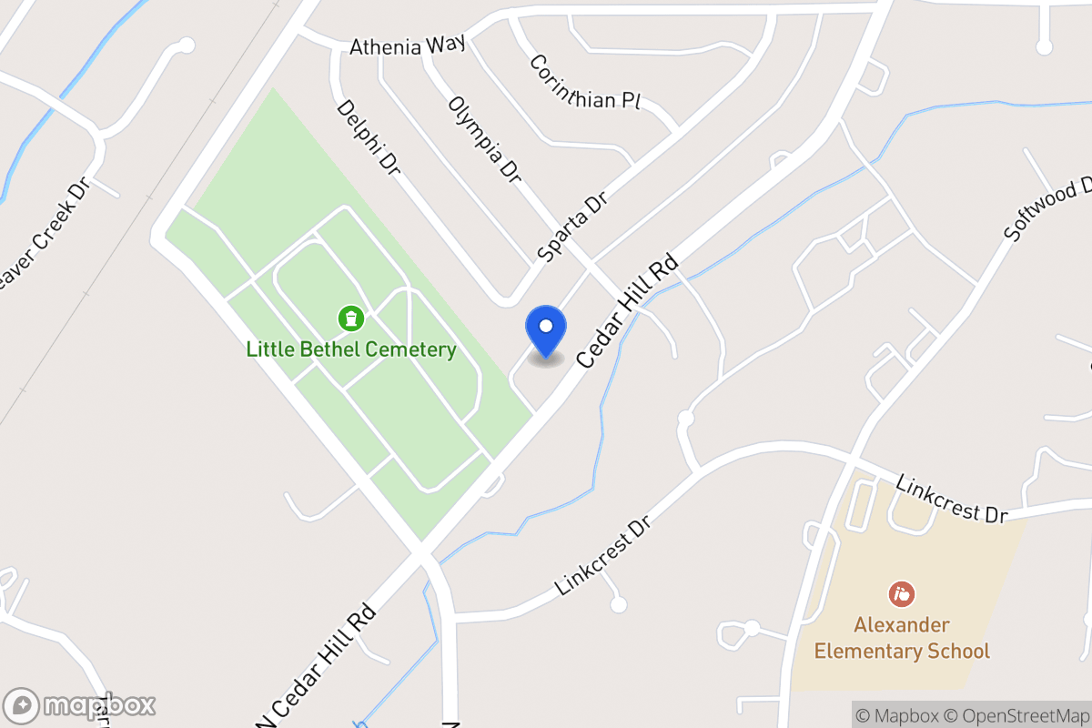 Map of 1735  Cedar Hill Rd   ,Duncanville, Tx 751373857, Duncanville