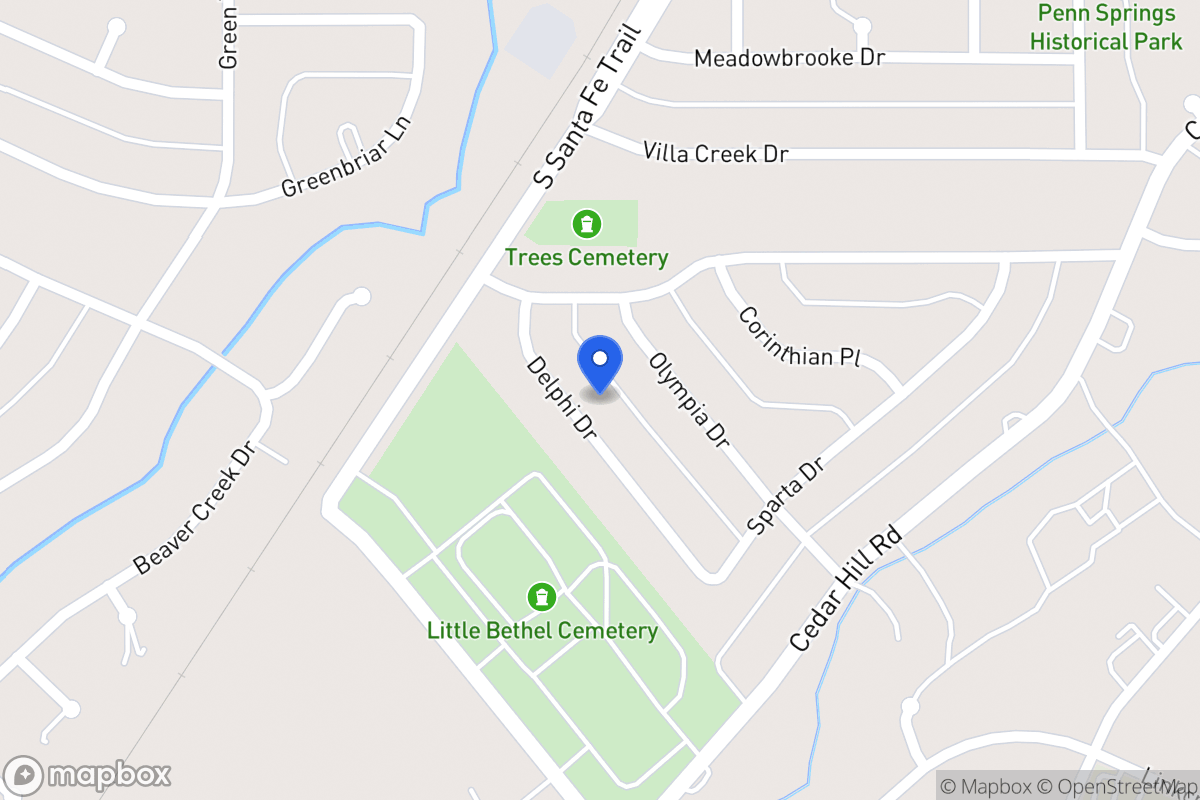 Map of 807 Delphi Dr