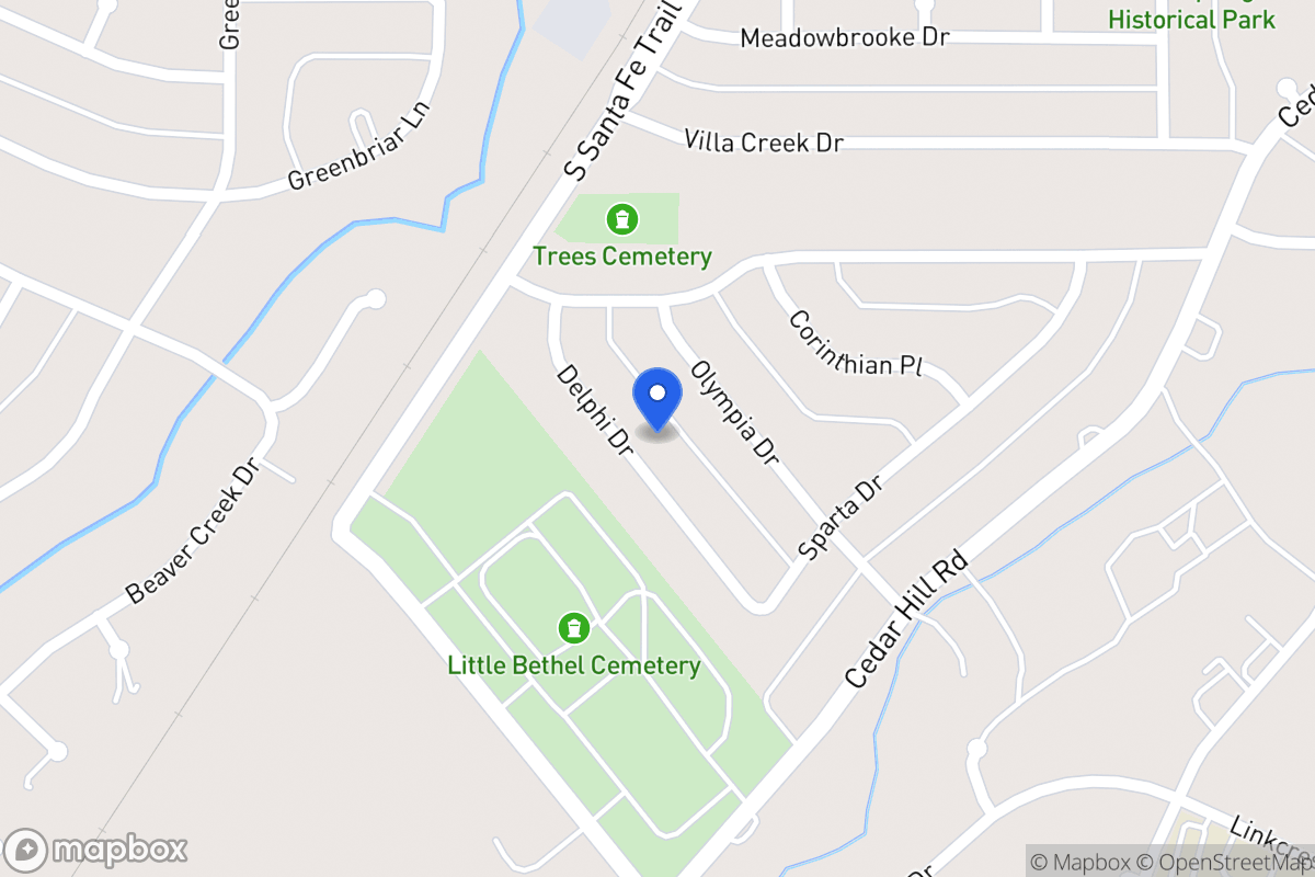 Map of 803 Delphi Dr