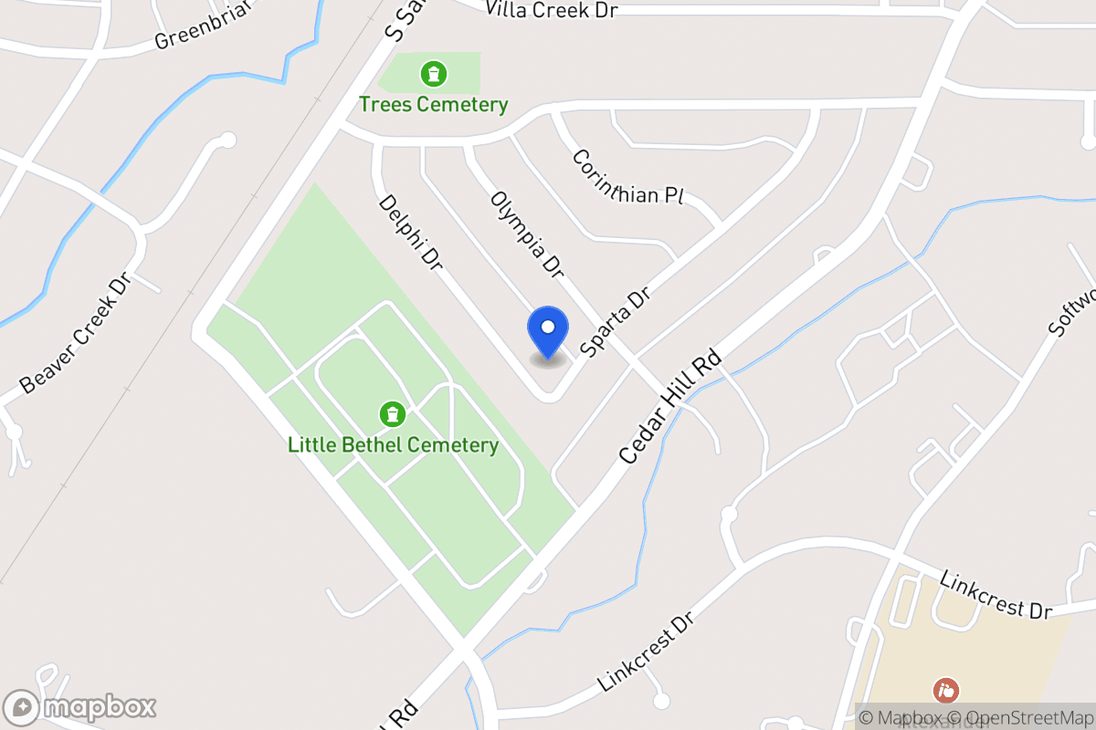 Map of 703 Delphi Dr