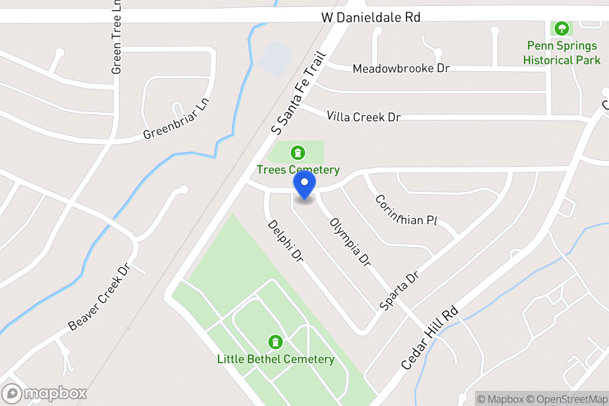 Map of 810 Olympia
