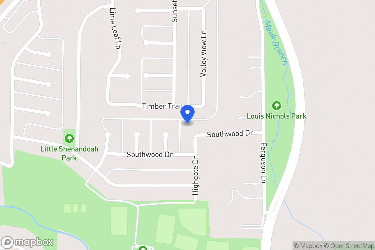 Map of 751 Southwood Dr