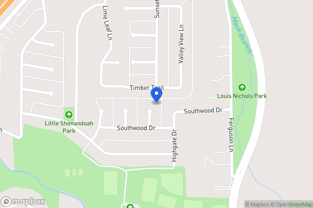 Map of 723 Southwood Cir