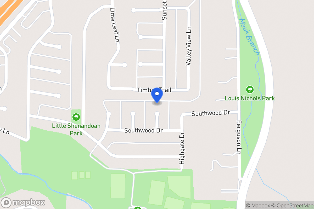 Map of 719 Southwood Cir