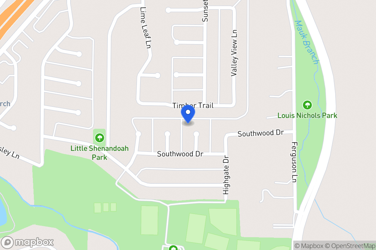 Map of 715 Southwood Cir