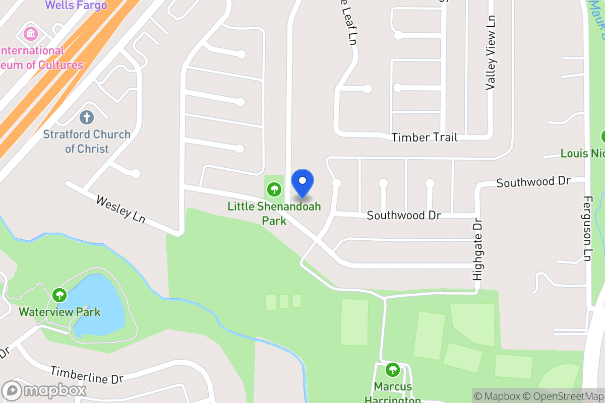 Map of 1718 Limetree Ln