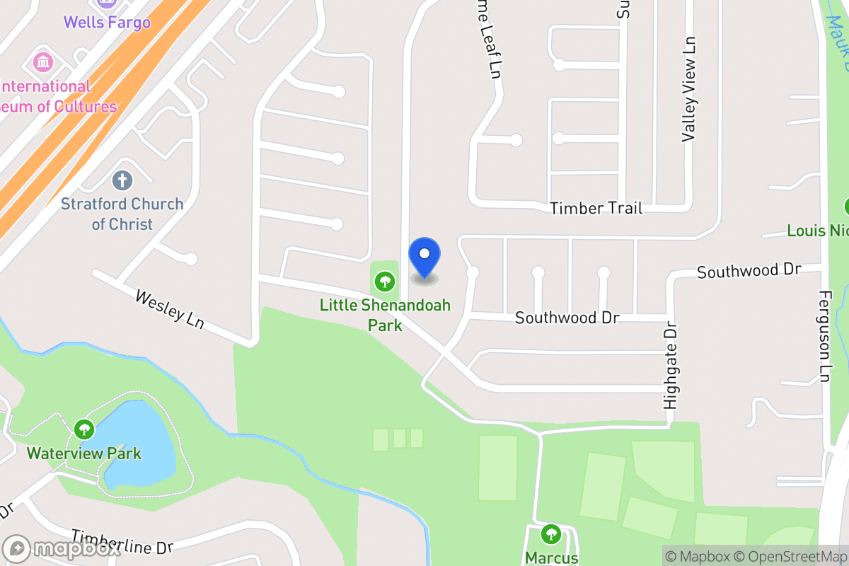 Map of 1714 Limetree Ln