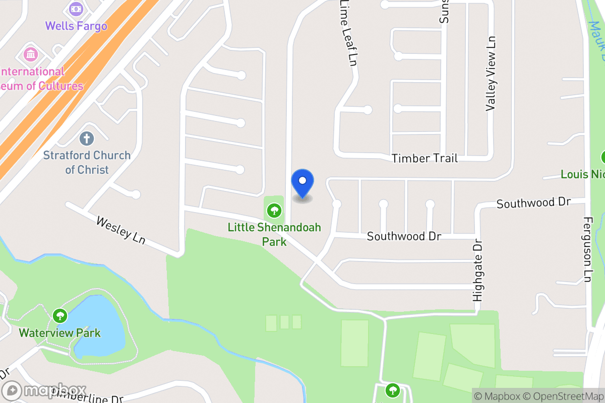Map of 1710 Limetree Ln