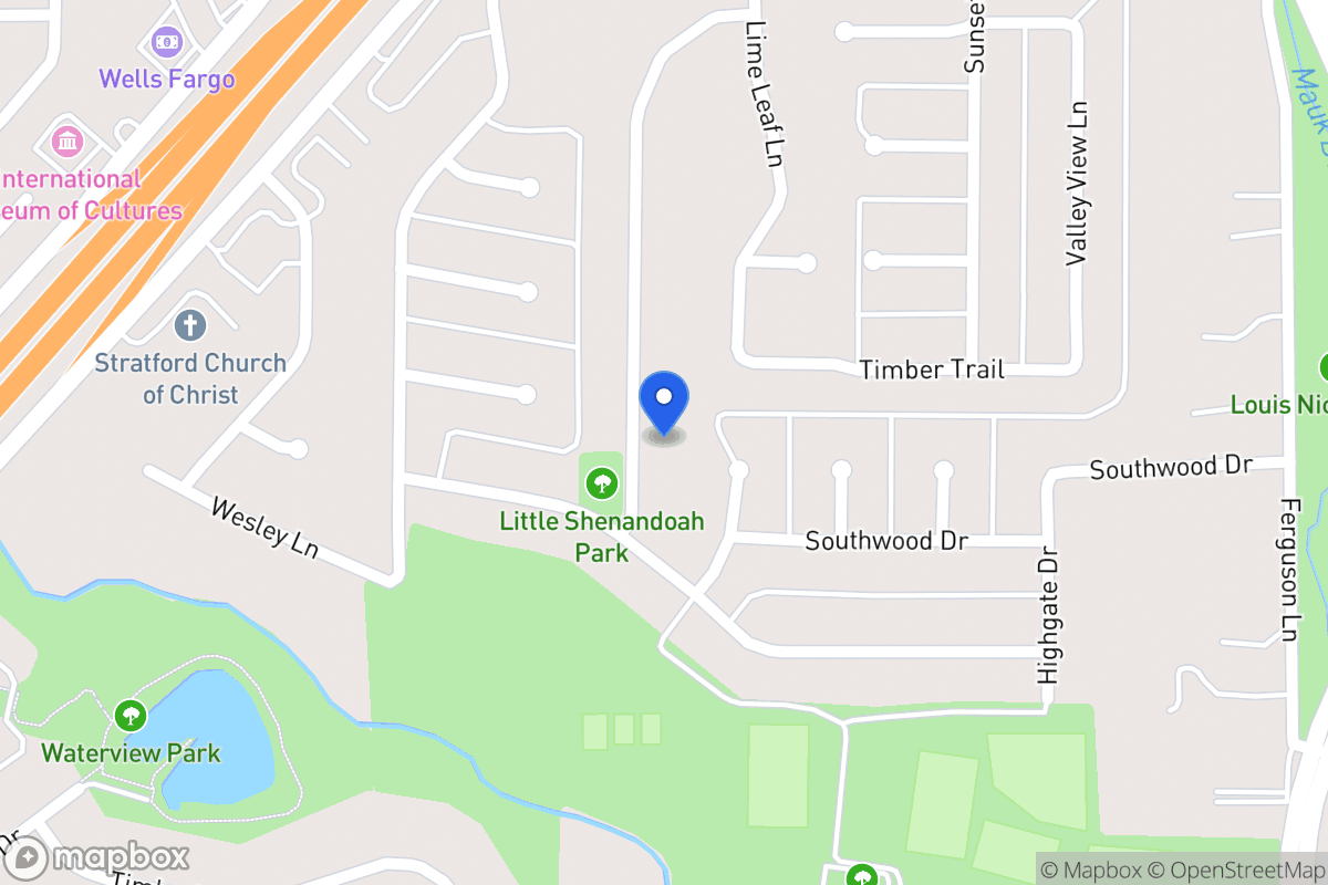 Map of 1706 Limetree Ln