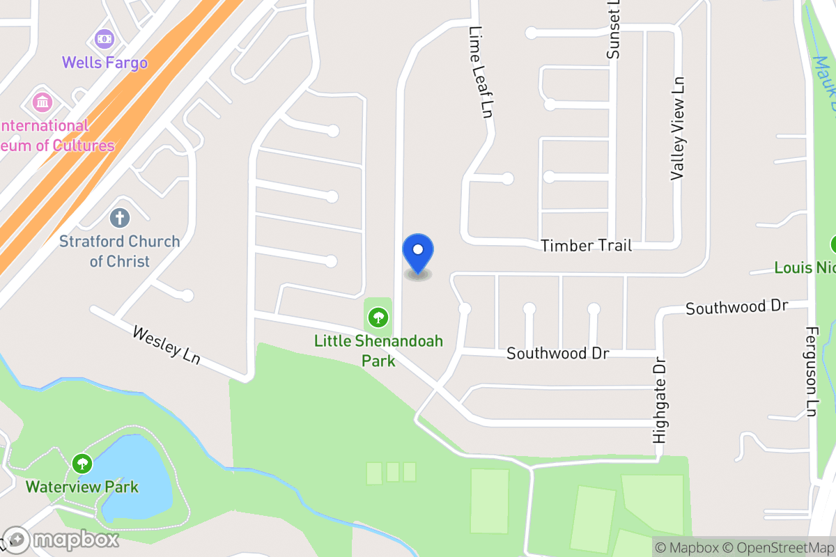 Map of 1702 Limetree Ln
