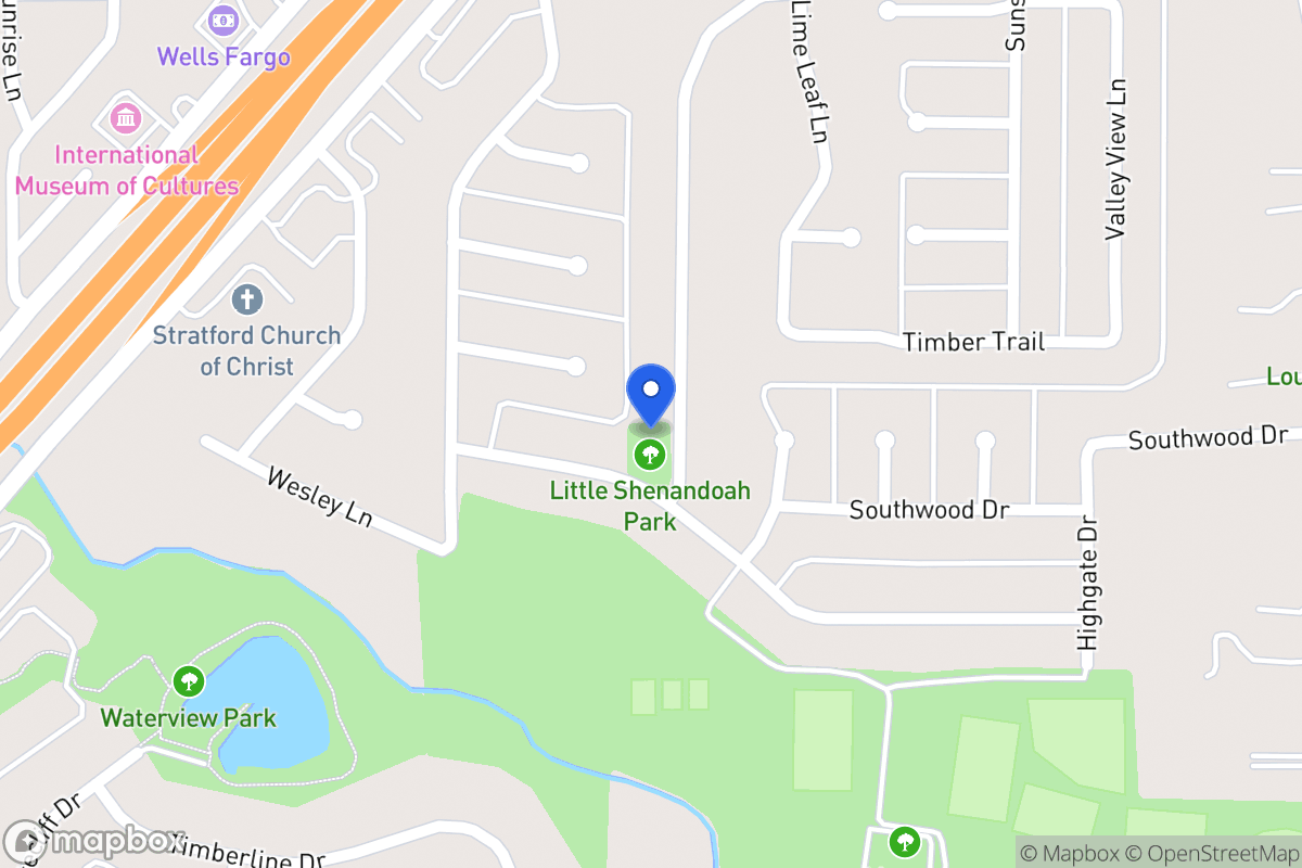 Map of 1711 Limetree Ln