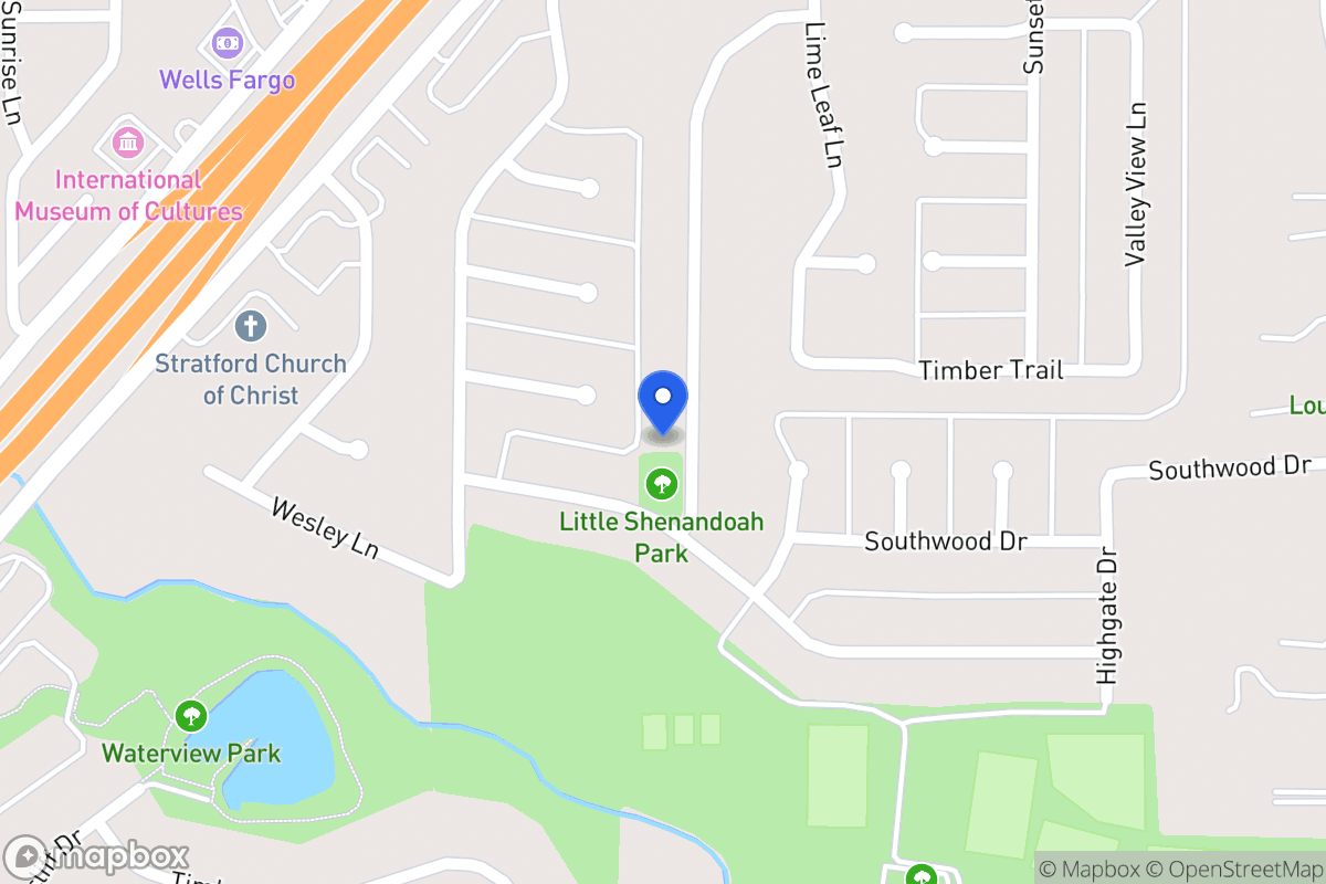 Map of 1707 Limetree Ln