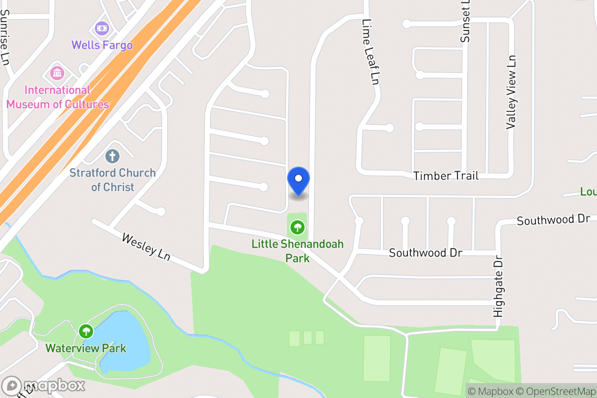 Map of 1703 Limetree Ln