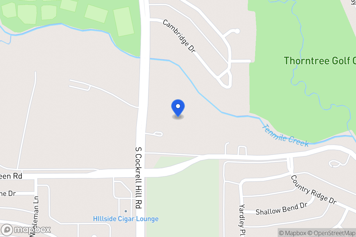 Map of 2122 S Cockrell Hill Rd