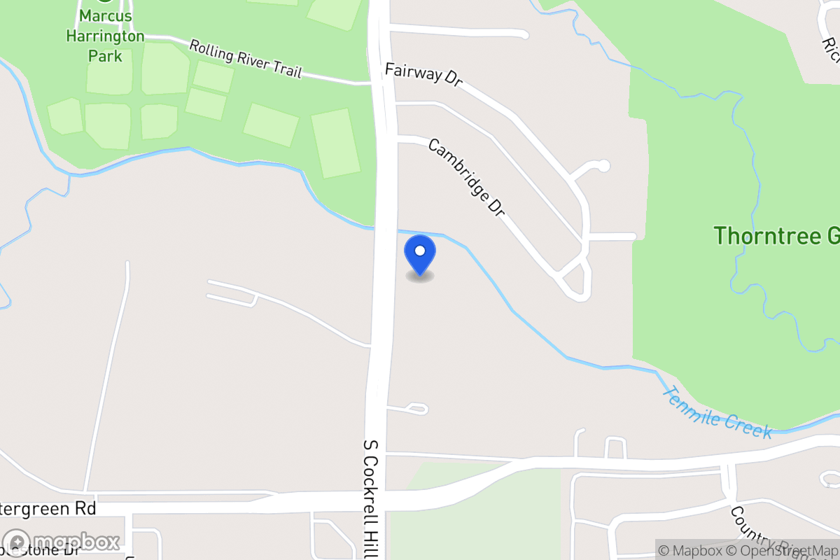Map of 2010 S Cockrell Hill Rd