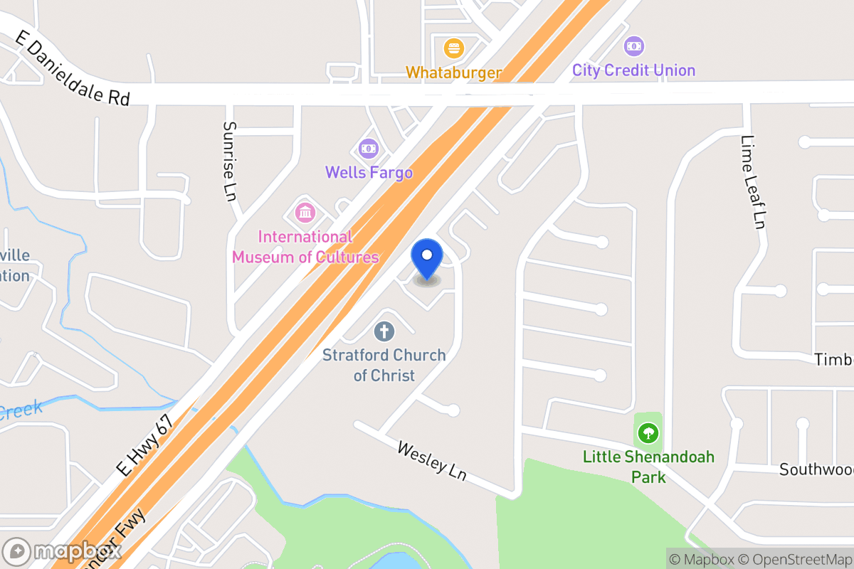 Map of 388 E Us Hwy 67