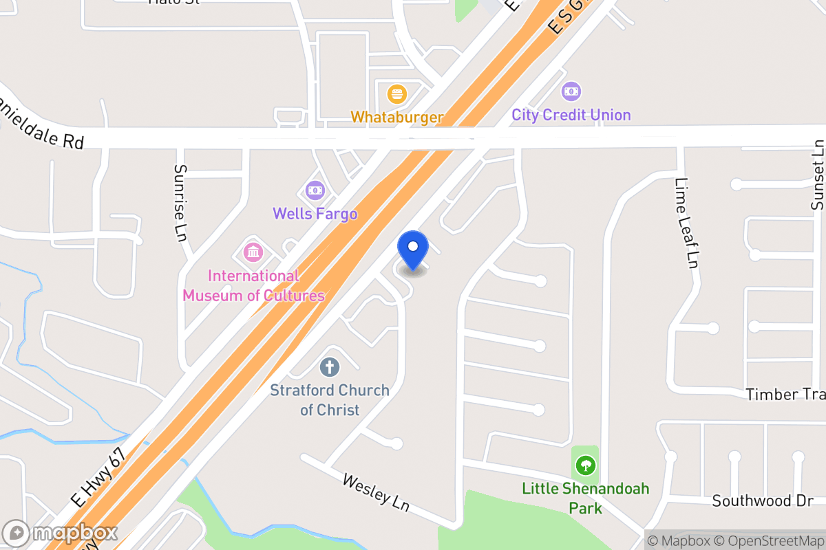 Map of 400 E Us Hwy 67