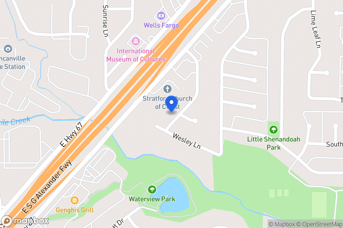 Map of 1629 Stratford Ln