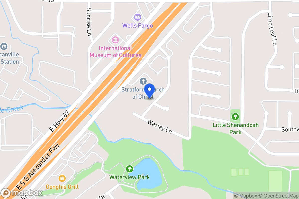 Map of 1627 Stratford Ln