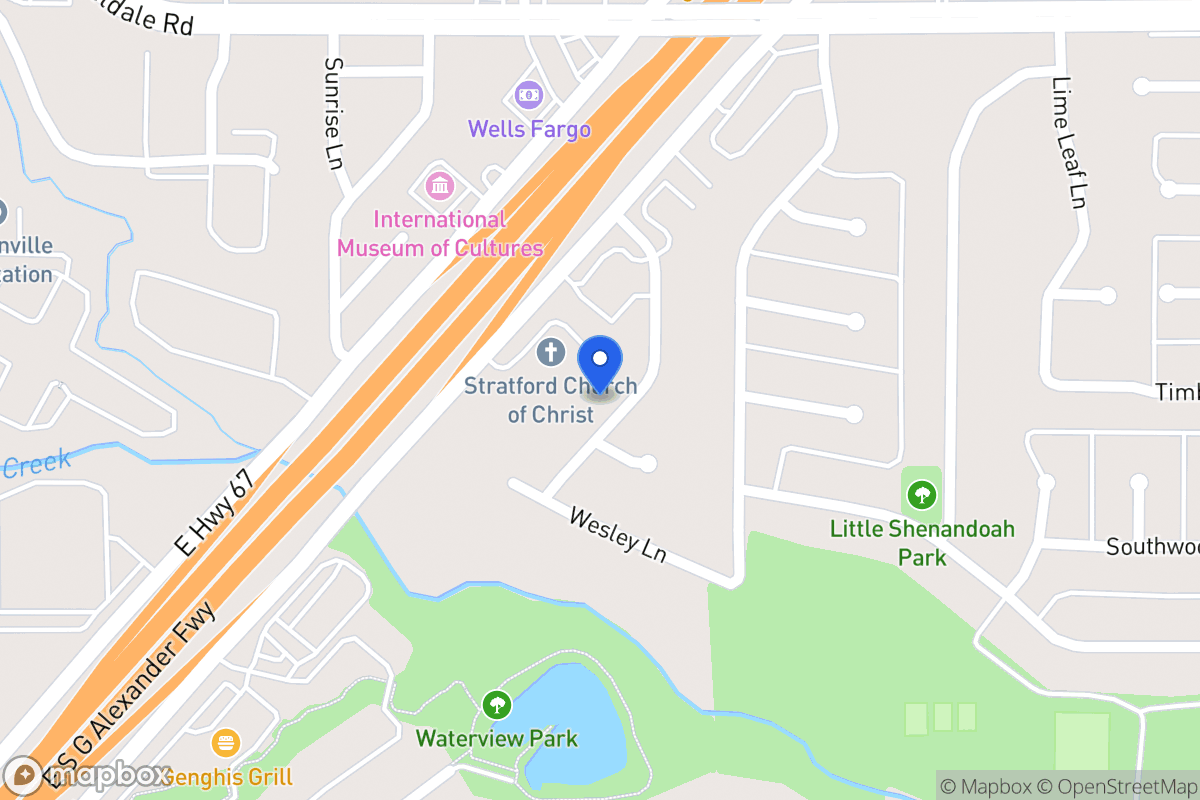 Map of 1623 Stratford Ln