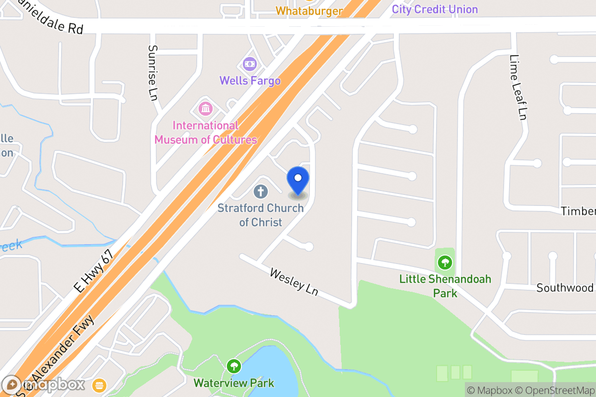 Map of 1615 Stratford Ln