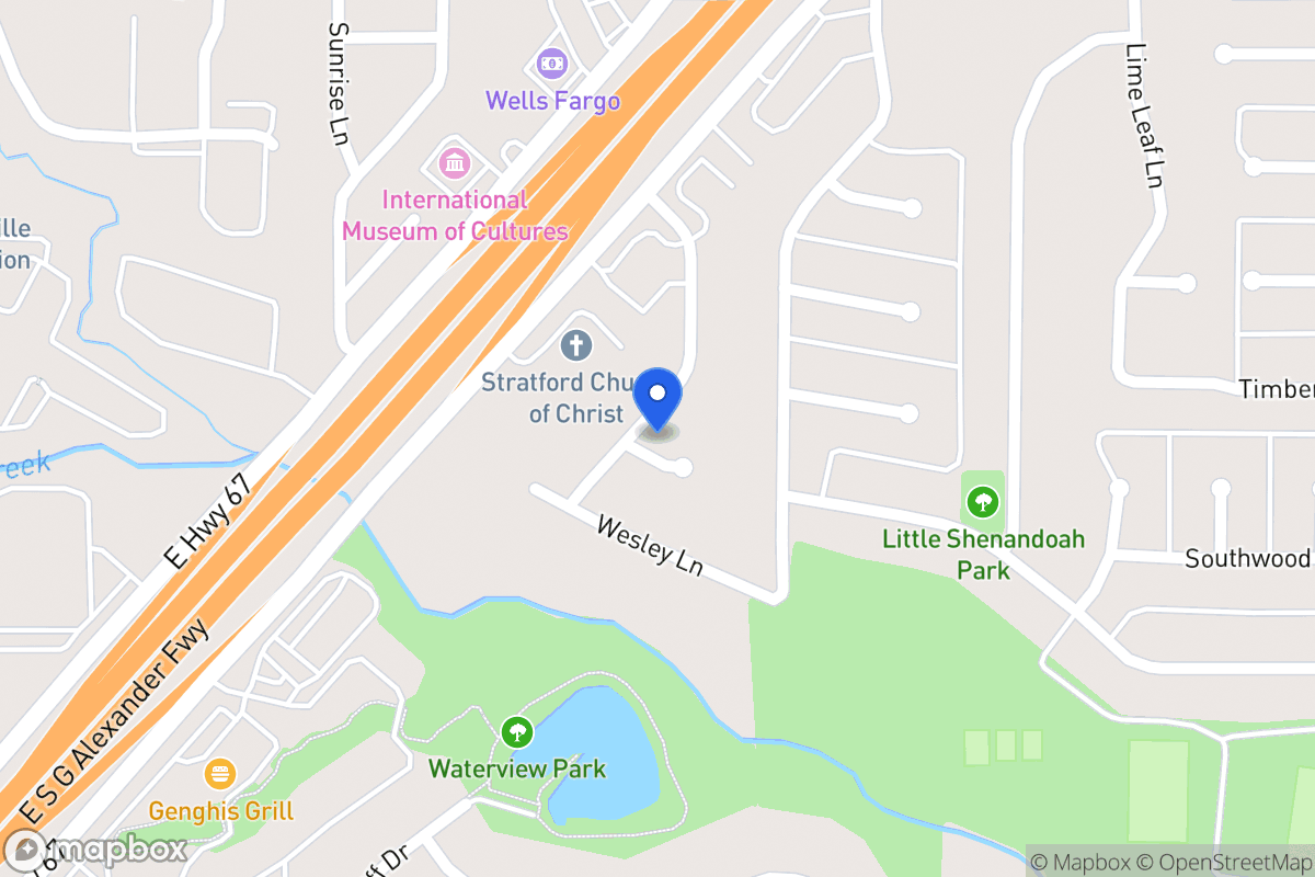 Map of 1630 Stratford Ln