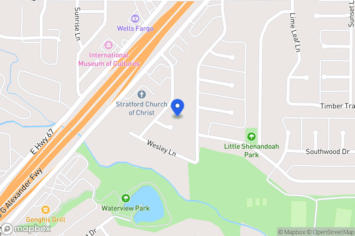 Map of 411 Hyde Park Pl