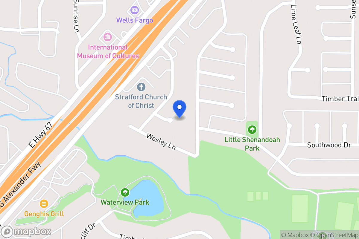 Map of 419 Hyde Park Pl