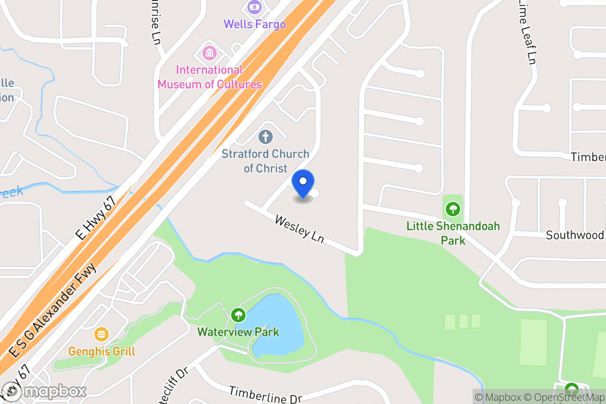 Map of 410 Hyde Park Pl