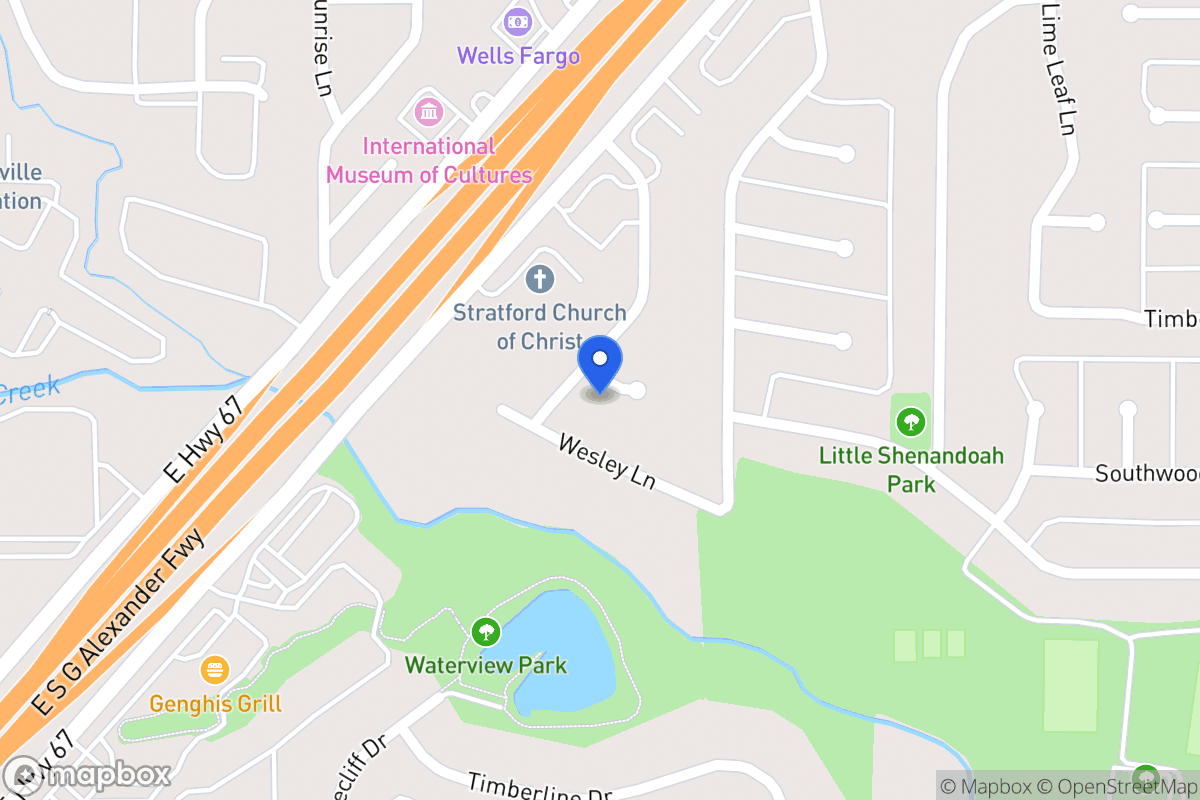 Map of 406 Hyde Park Pl